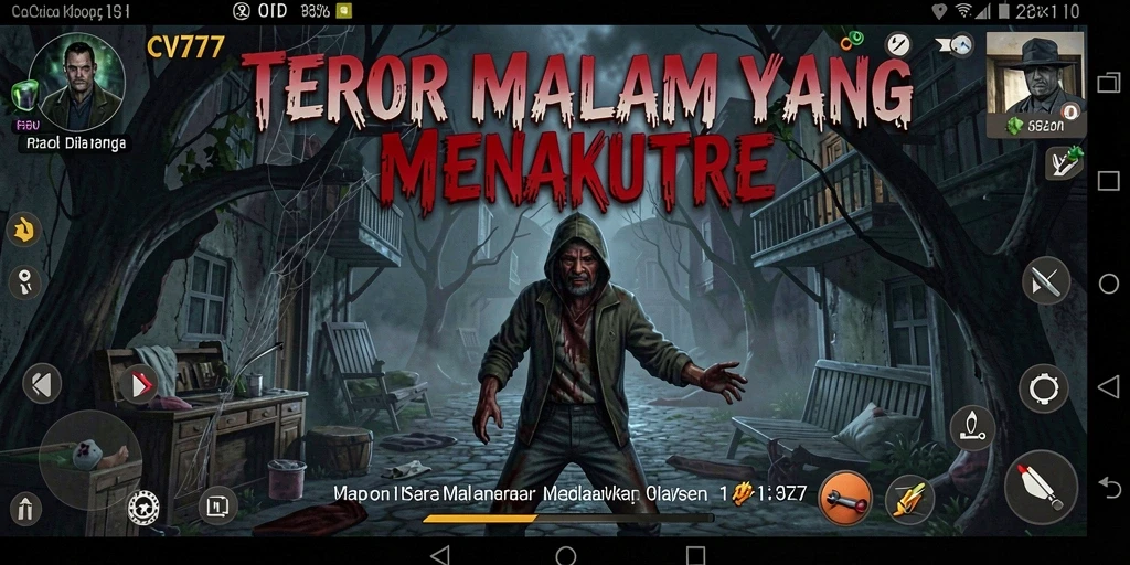 Gameplay menakutkan di CV777 dengan suasana mencekam.