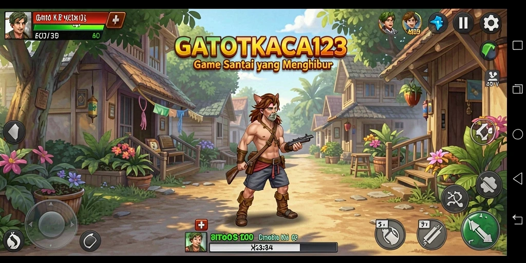 Tangkapan layar GATOTKACA123 menampilkan gameplay yang seru dan menantang.