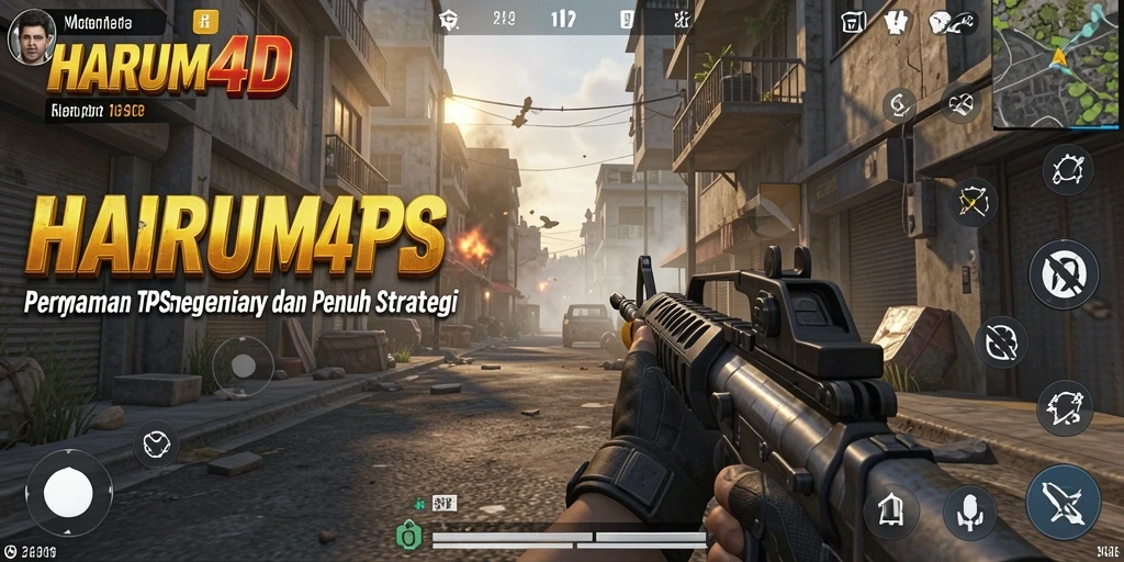 Tampilan gameplay menegangkan dari HARUM4D dengan aksi TPS.