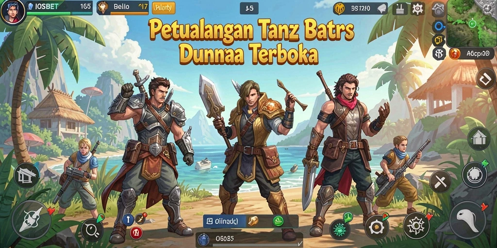 Tampilan menakjubkan dari gameplay Open World IOSBET