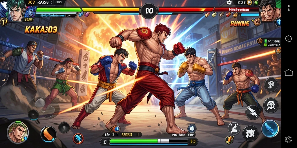 Gameplay KAKA303 menampilkan aksi pertarungan yang seru dan mendebarkan.