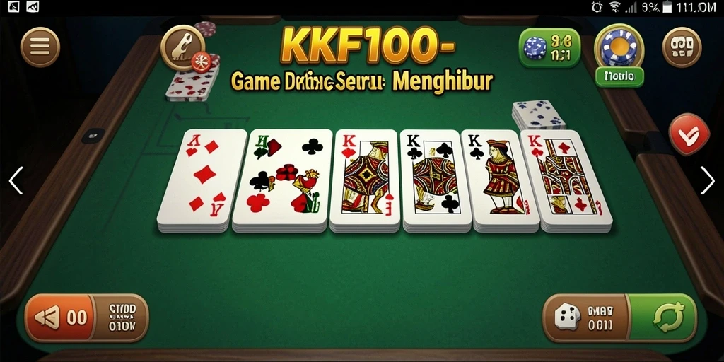 Tampilan menarik dalam permainan Domino KPK100 yang membuat ketagihan.