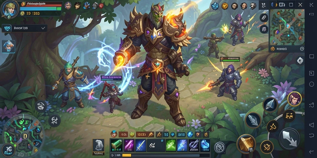Gameplay seru dan grafis menakjubkan dalam NOX123 MMORPG.
