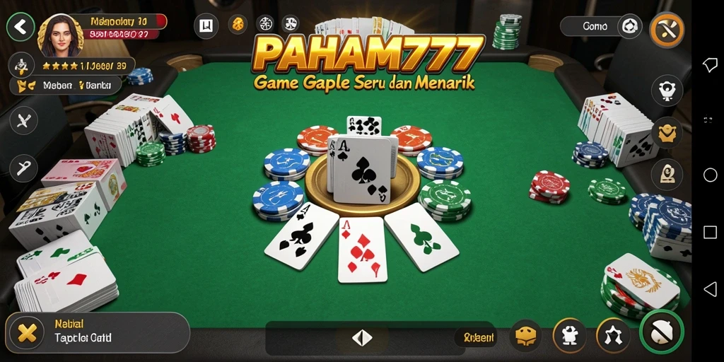 Tampilan gameplay PAHAM777 yang seru dan menarik.