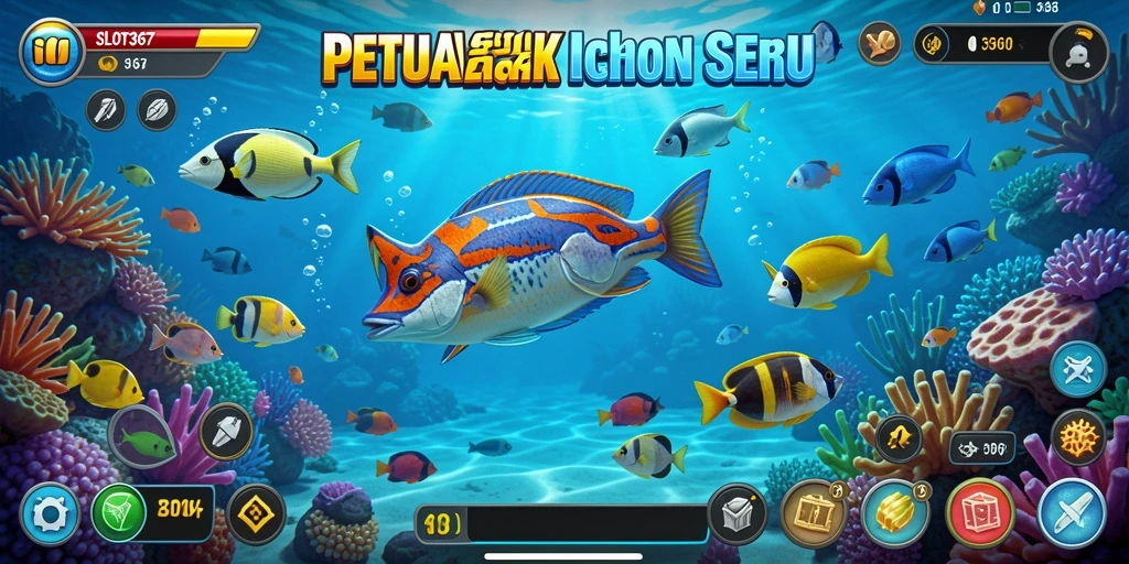 Tampilan menarik dari gameplay Tembak Ikan yang memukau.