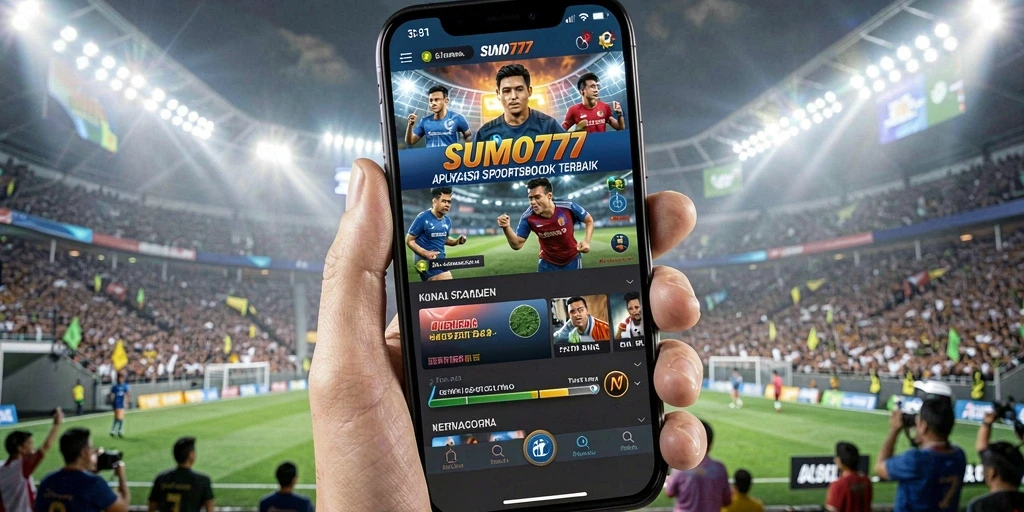 Tampilan utama <strong>SUMO777</strong> menampilkan berbagai pilihan taruhan olahraga.