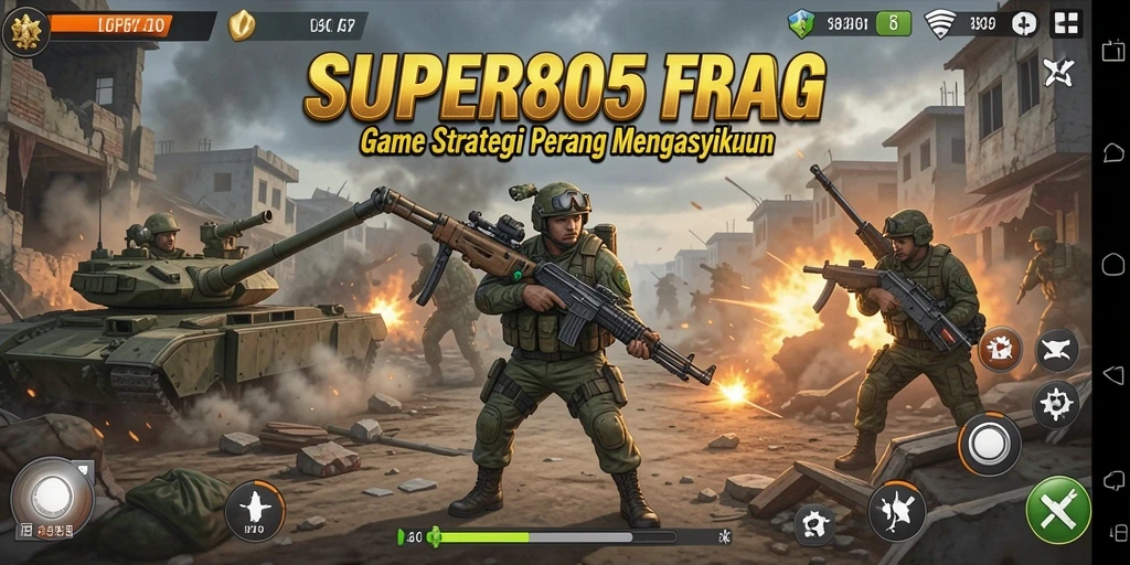 Tampilan gameplay <strong>SUPER805</strong> yang menakjubkan dan menegangkan.