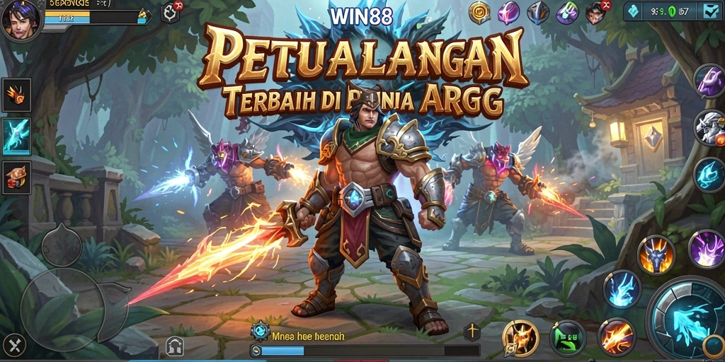 Gameplay dinamis dalam dunia fantasi yang menakjubkan.